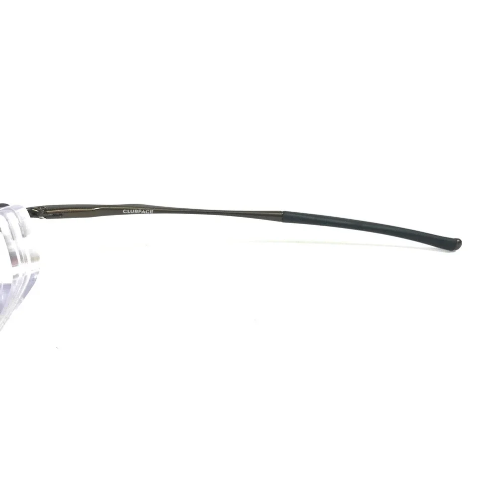Oakley Eyeglasses Frame Clubface OX3102-0354 Pewter Rectangle Half Rim 54-17-145